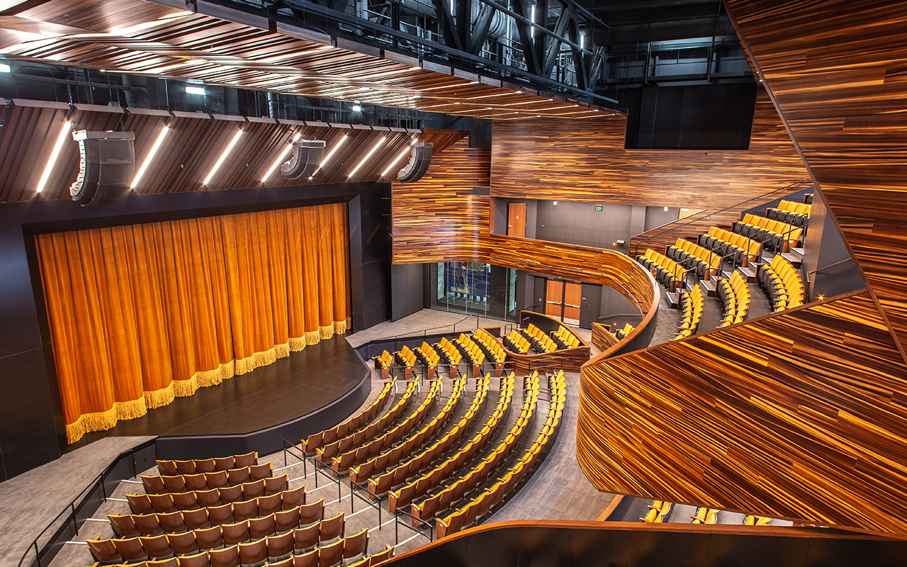 Image of Pittsburgh Playhouse seating and stage